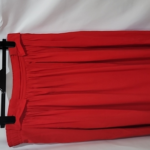 VINTAGE LONDON FOG Collectables Midi Pleated Skirt Viscose Soft Flowy - Picture 2 of 8